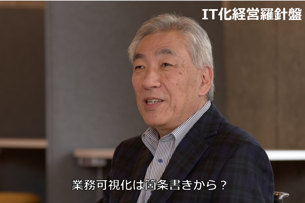 IT化経営羅針盤239 業務可視化は箇条書きから？