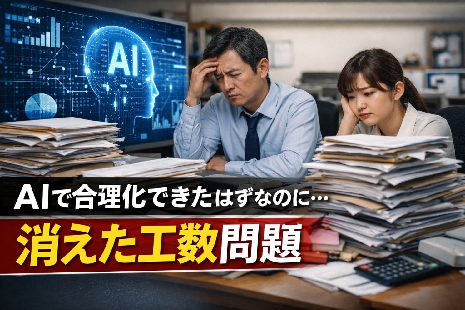 IT化経営羅針盤274 「ＡＩで合理化できた」はずなのに…消えた工数問題
